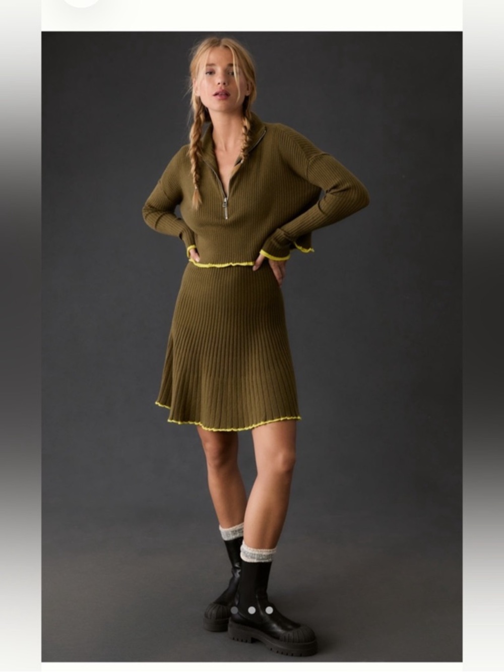 Miles Sweater mini dress xxs